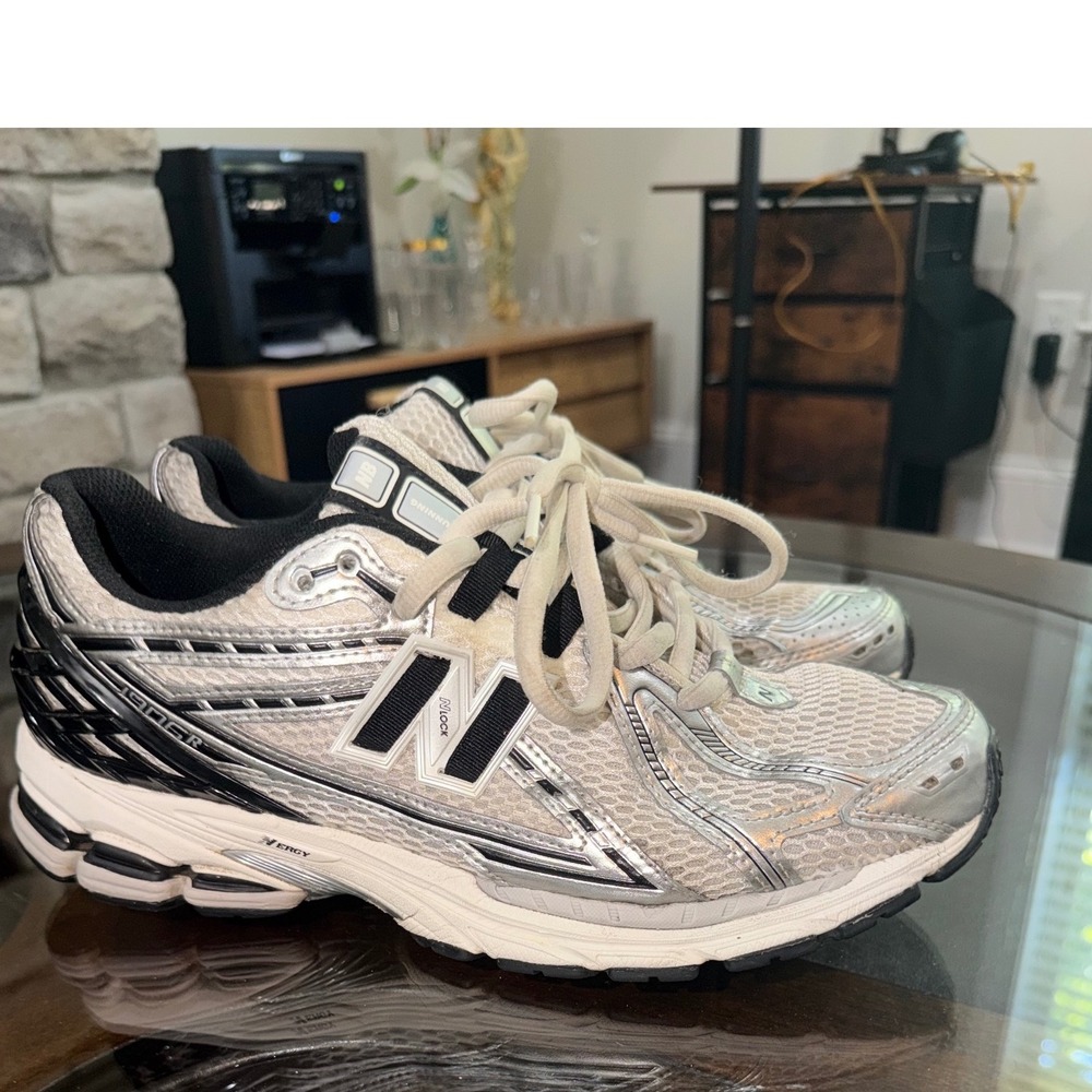 New Balance 1906R Metallic Silver Black Mens Running Shoes M1906RER Size 10